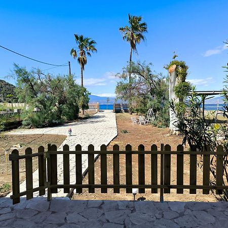 Palm Tree House By The Beach Skhoinos Exterior photo